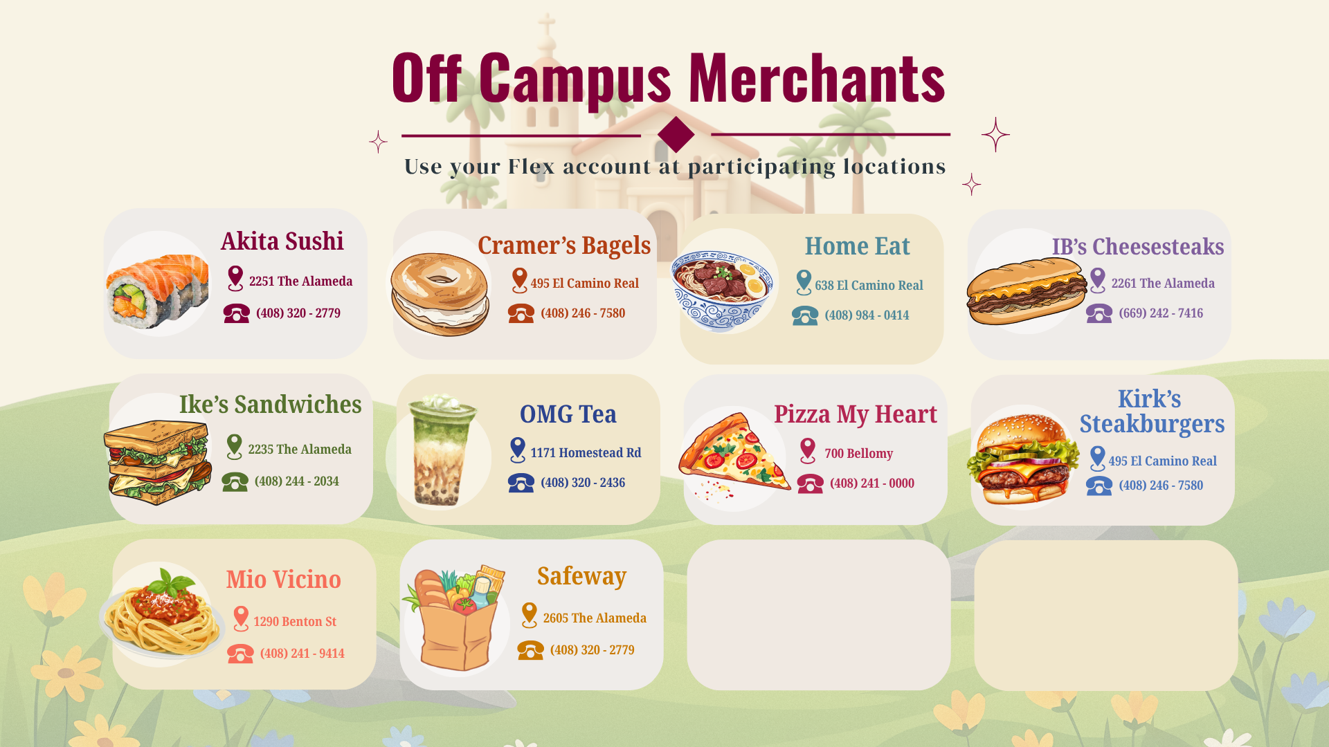 Off Campus Merchants 9-2-25