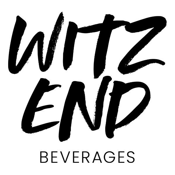 The words WitzEnd Beverages 