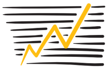 Doodle of a chart