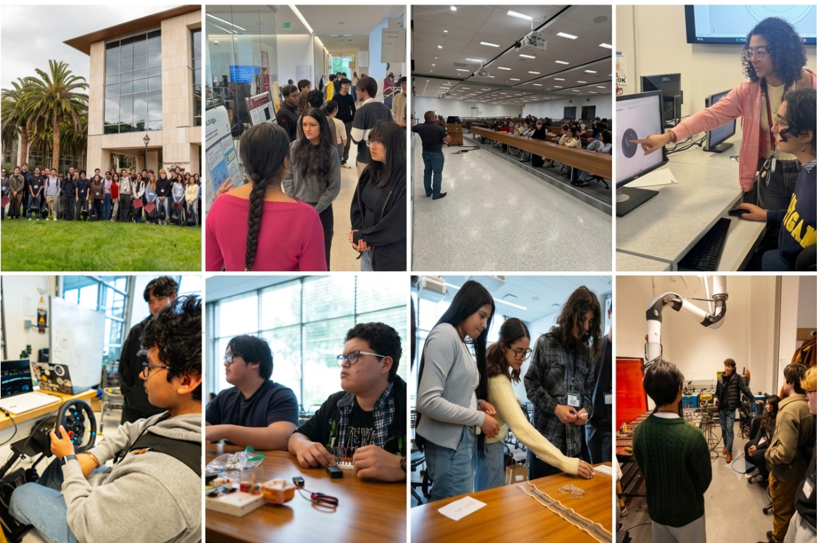 Collage of the students doing activities from SEEDs in 2026.